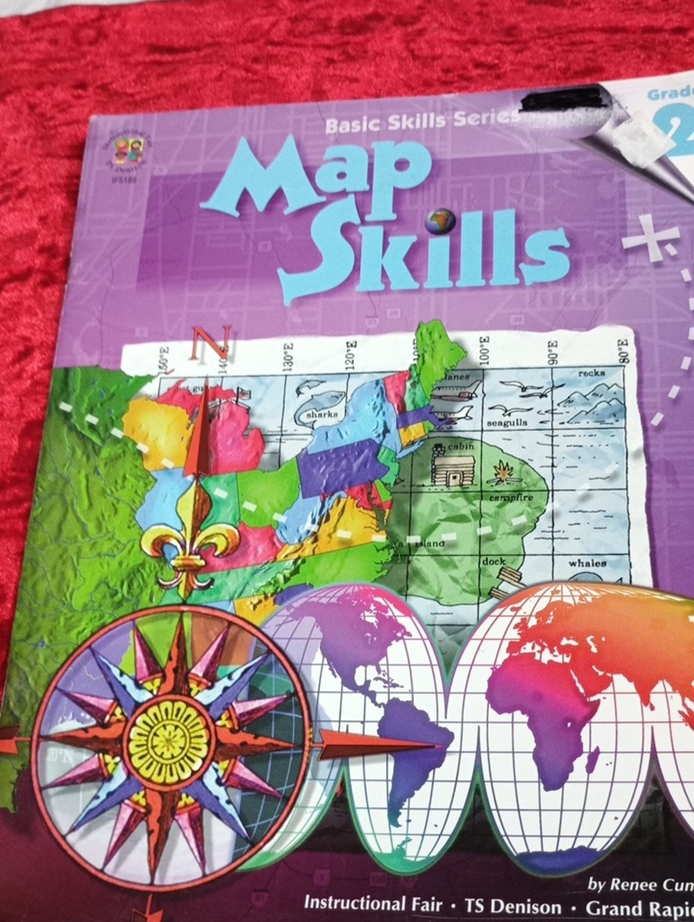 Map Skills Activity Book - Purple Edition